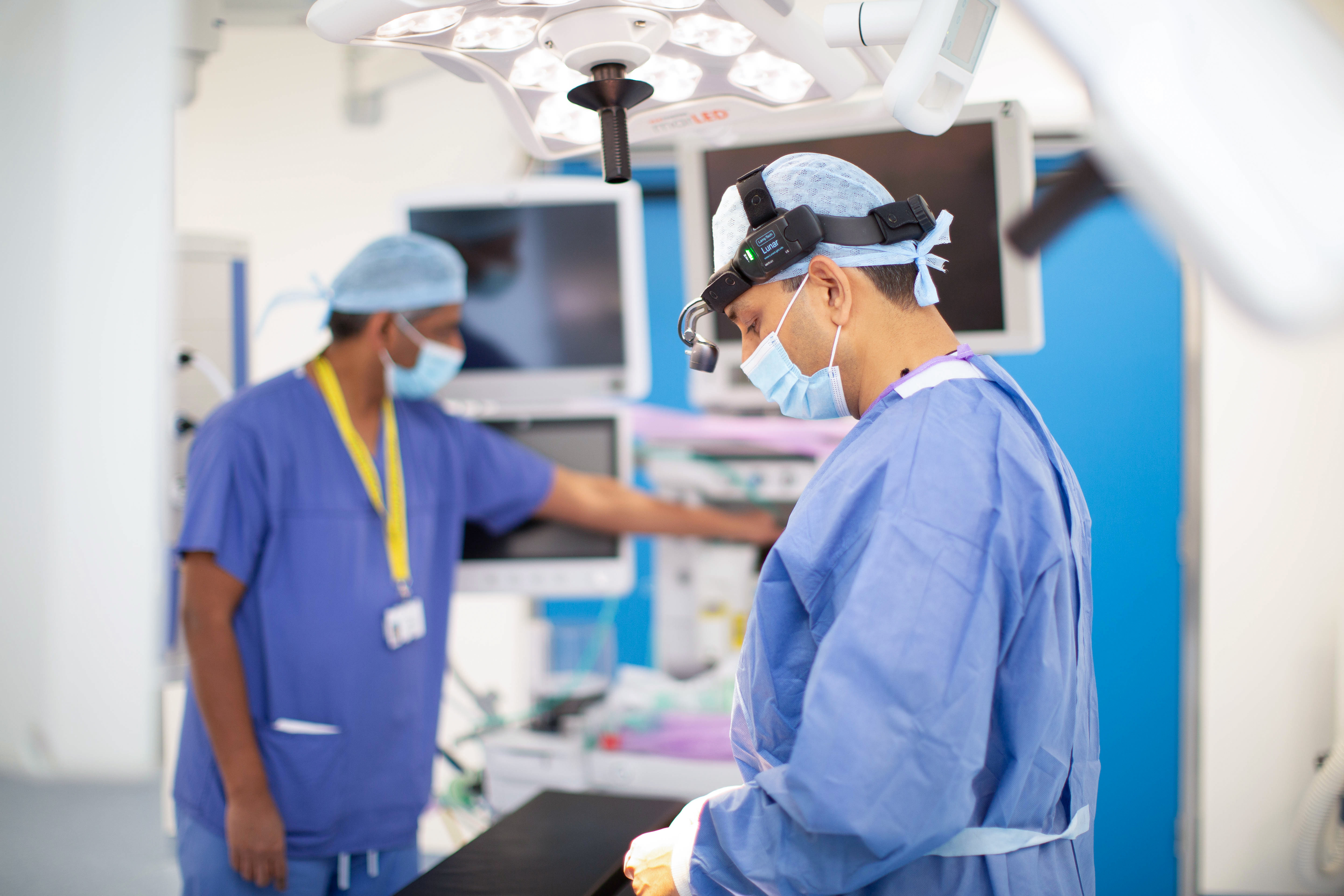 Doctor consulting patient